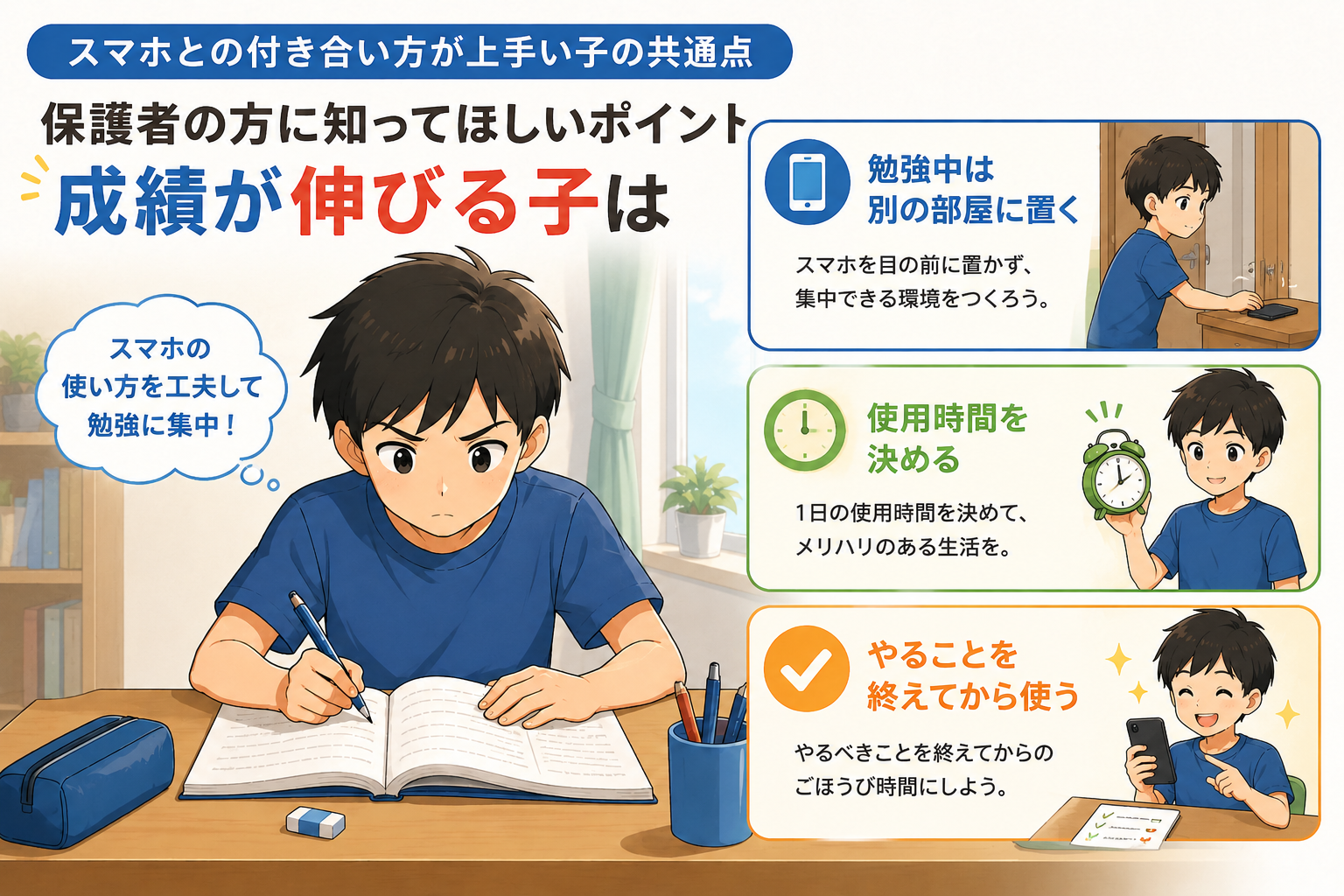 自主的な学習習慣づくり